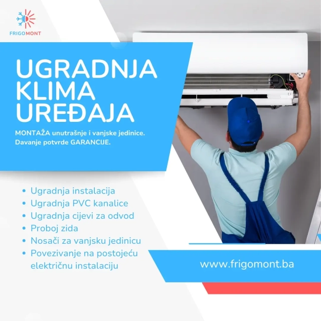 Ugradnja klima uređaja